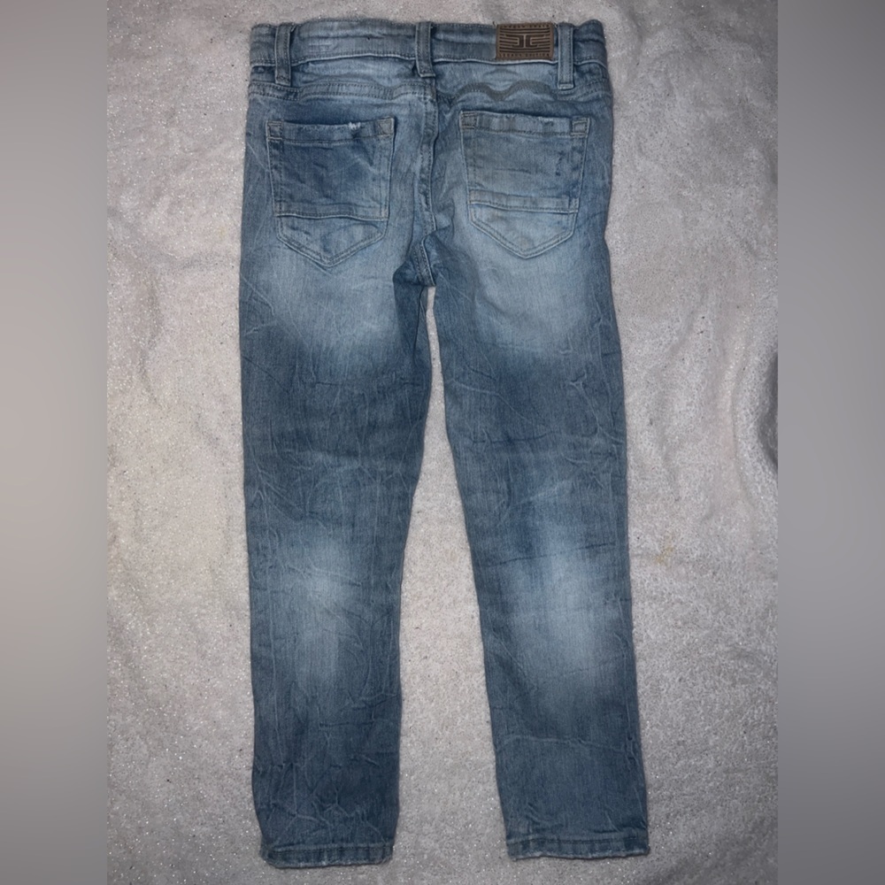 Jordan Craig Kids Legacy Edition Ripped Skinny Jeans | Size 6 | Blue | - Picture 2 of 5